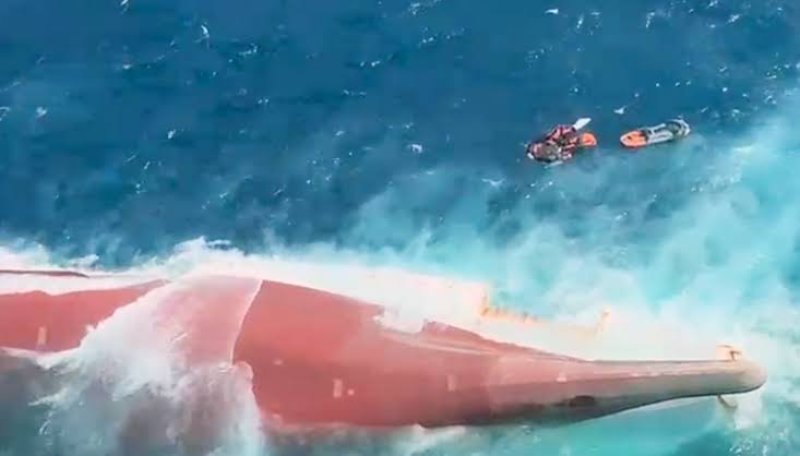 129 people still missing after passenger ship capsizes