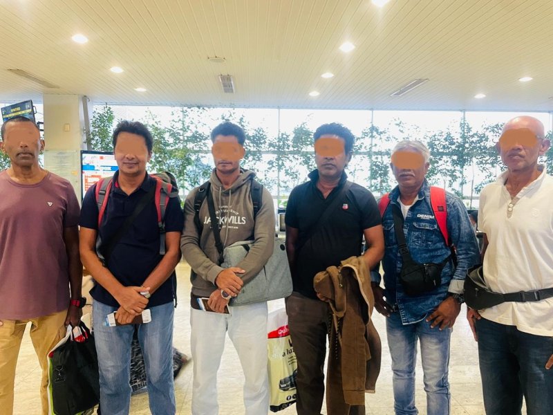 Six Sri Lankan seafarers repatriated from Eritrea