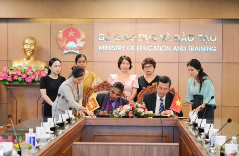 Sri Lanka signs education cooperation agreement with Vietnam