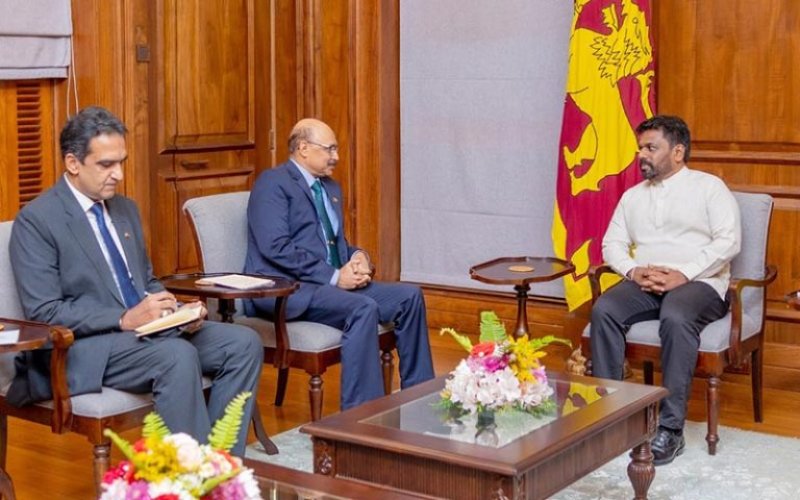 Pakistan High Commissioner Meets President