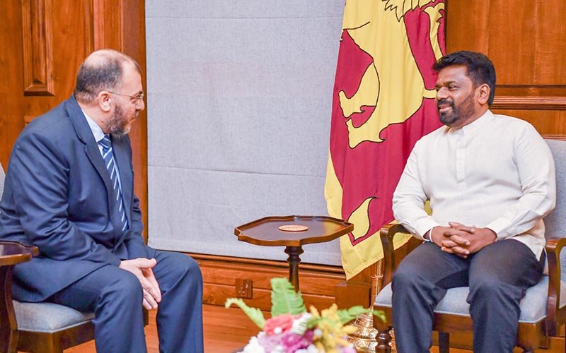 Palestinian Ambassador Meets President AKD
