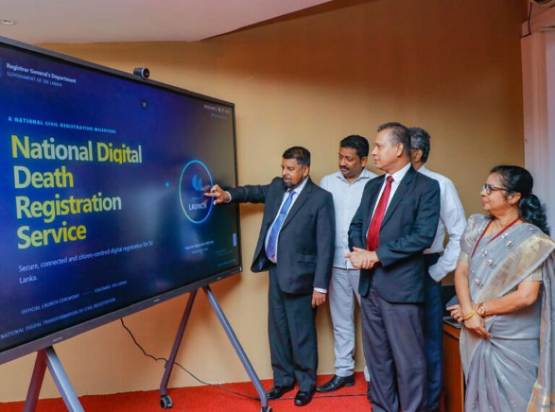 Sri Lanka Launches digital death certificate system