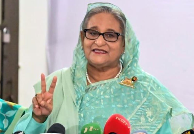 PM Sheikh Hasina wins fourth term in controversial vote