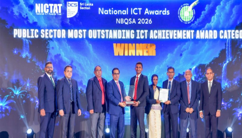 Sri Lanka Presidential Secretariat wins Gold and Merit Awards at National ICT Awards 2026