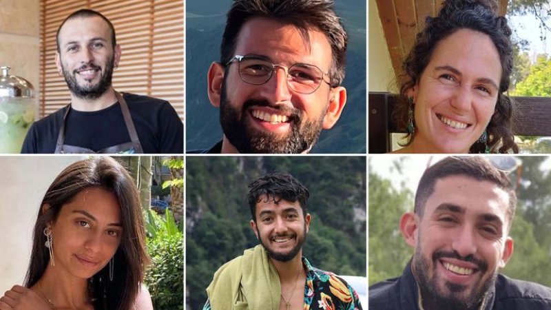 Israeli hostages confirmed dead after army finds six bodies 