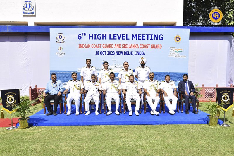  High level meeting between SL Coast Guard &amp; ICG