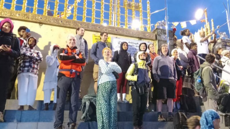 Tourism boost at Sripada as sunrise attracts visitors