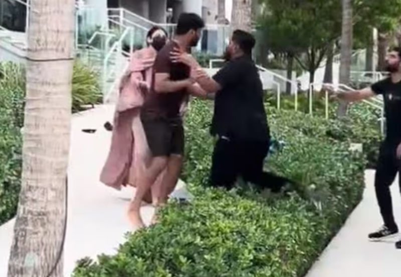 Viral video of bowler Haris Rauf&rsquo;s confrontation with a fan