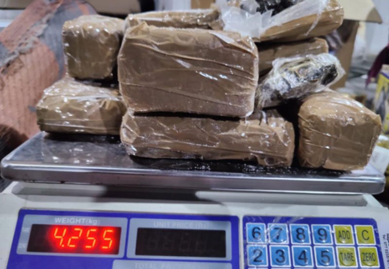 Sri Lanka Customs seizes hashish worth Rs.61 million 