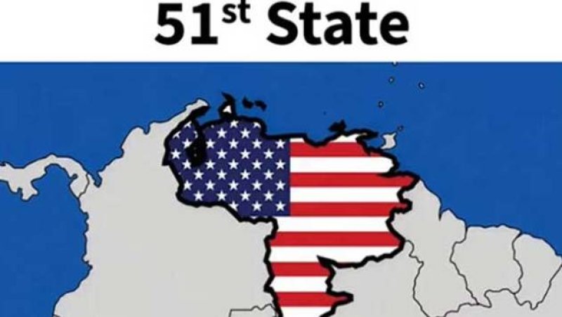 Trump posts map depicting Venezuela as &ldquo;51st State&rdquo;