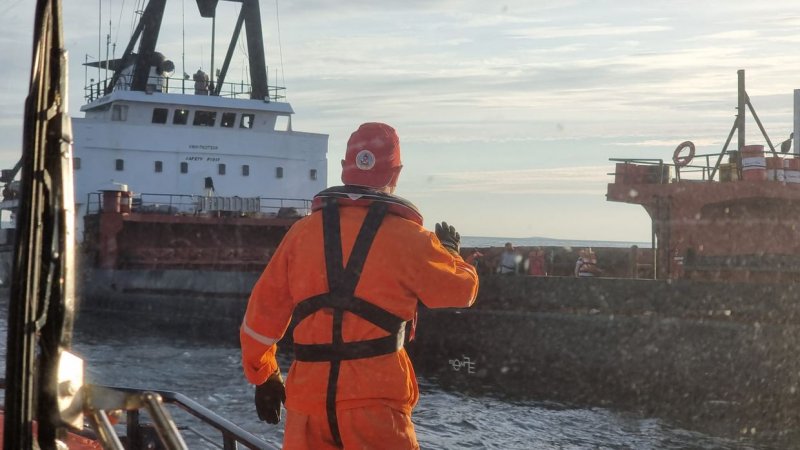 Romanian authorities rescue crew after explosion on a ship