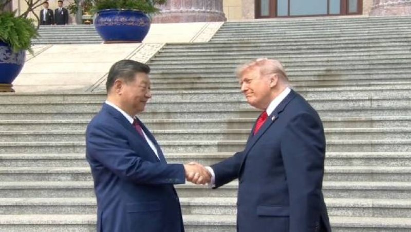 Trump, Xi meet in Beijing for talks