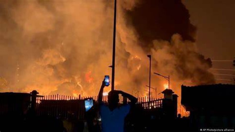 Guinea fuel depot explosion kills at least 13, injures 88