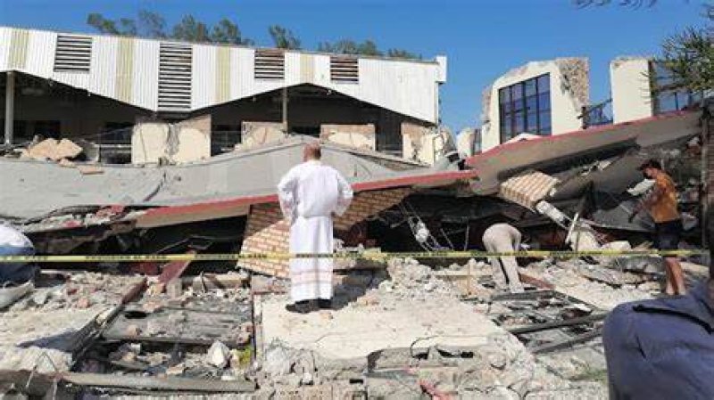 Church roof collapse in Mexico kills at least 9, injures 50