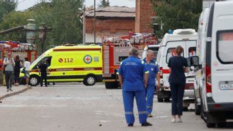 Explosion at plant near Moscow 60 injured