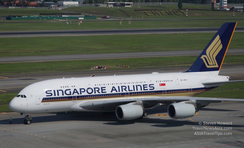 Smoke Seen On Singapore Airlines Plane During Landing 
