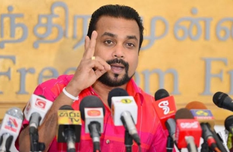 Weerawansa alleges data leak, vehicle scam, rupee pressure