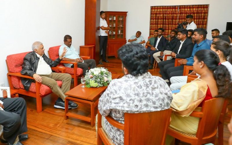 Will build a Sri Lanka that the youth aspire - President
